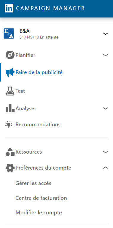 Capture d'écran étape 1